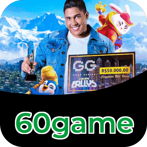 Catálogo slots 60game mostrando top jogos Gates Olympus Sweet Bonanza Fortune Tiger Big Bass volatilidade RTP