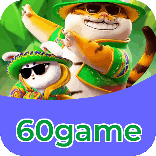 Interface do aplicativo 60game mostrando jogos disponíveis no iOS e Android